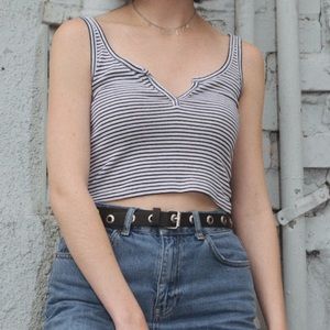 Brandy Melvile Striped Tank
